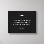 Creëer Uw eigen offerte Canvas Afdruk (Voorkant)