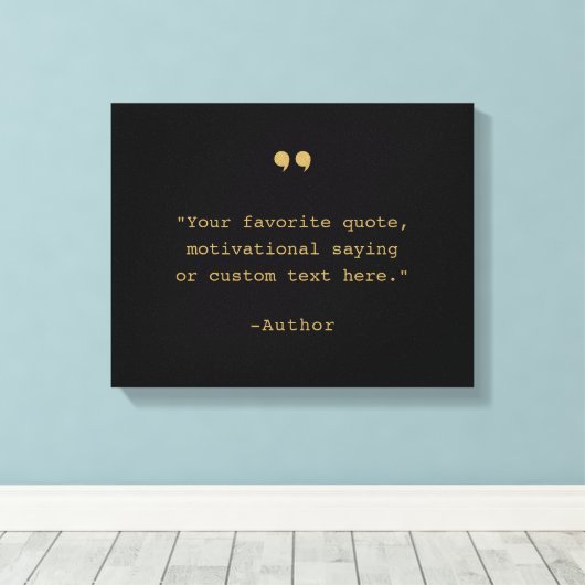 Creëer Uw eigen offerte Canvas Afdruk (Insitu (Houten vloer))