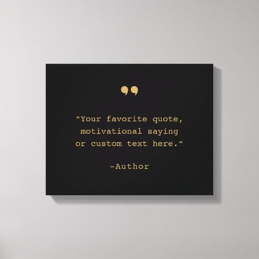 Creëer Uw eigen offerte Canvas Afdruk (Voorkant)