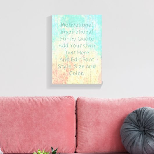 Creëer uw eigen offerte canvas afdruk (Insitu (Woonkamer))