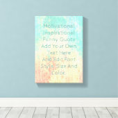 Creëer uw eigen offerte canvas afdruk (Insitu (Houten vloer))