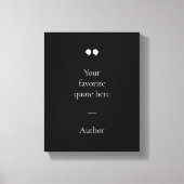 Creëer Uw eigen offerte Canvas Afdruk (Voorkant)