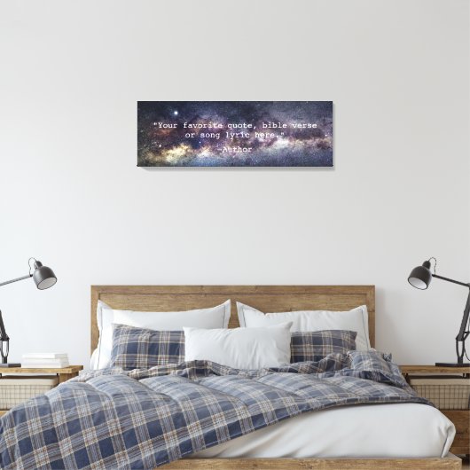 Creëer Uw eigen offerte Canvas Afdruk (Insitu (Slaapkamer))