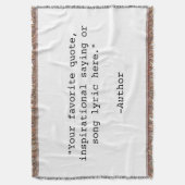 Creëer Uw eigen offerte Deken (Voorkant Verticaal)