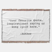 Creëer Uw eigen offerte Deken (Voorkant)