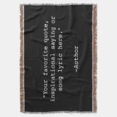 Creëer Uw eigen offerte Deken (Voorkant Verticaal)