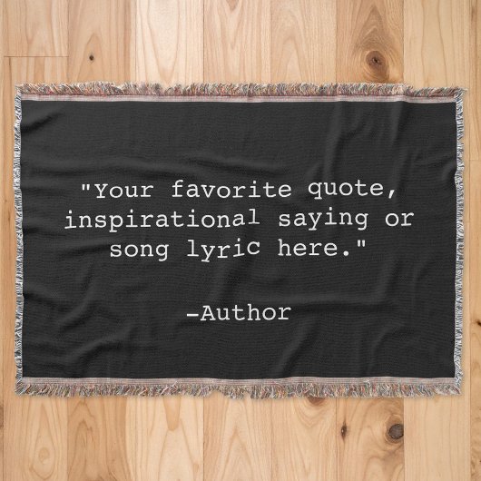 Creëer Uw eigen offerte Deken