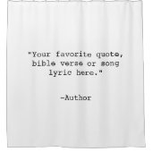 Creëer Uw eigen offerte Douchegordijn (Voorkant)