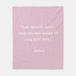 Creëer Uw eigen offerte Fleece Deken