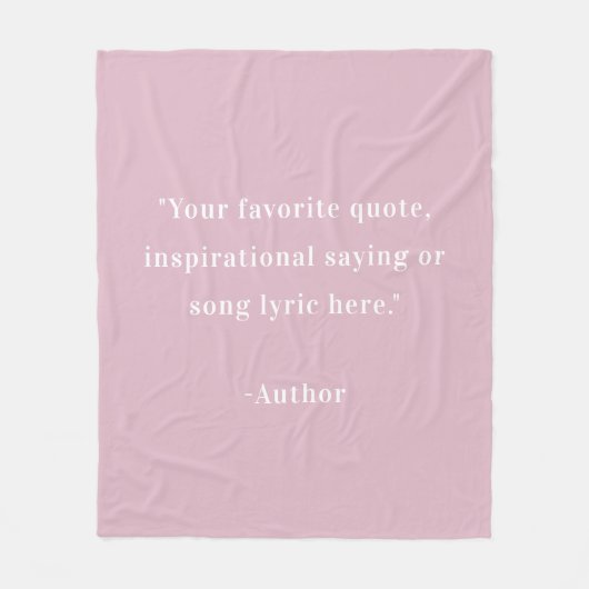 Creëer Uw eigen offerte Fleece Deken (Voorkant)