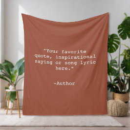 Creëer Uw eigen offerte Fleece Deken