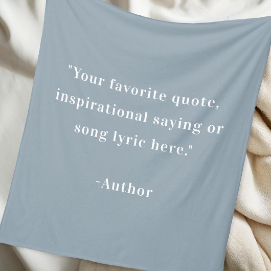 Creëer Uw eigen offerte Fleece Deken