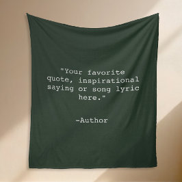 Creëer Uw eigen offerte Fleece Deken