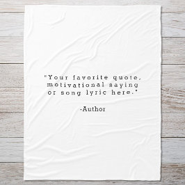 Creëer Uw eigen offerte Fleece Deken