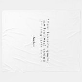 Creëer Uw eigen offerte Fleece Deken (Voorkant (Horizontaal))