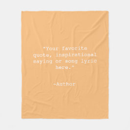 Creëer Uw eigen offerte Fleece Deken