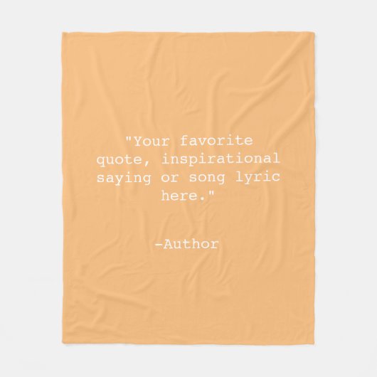 Creëer Uw eigen offerte Fleece Deken (Voorkant)