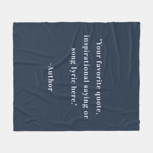 Creëer Uw eigen offerte Fleece Deken (Voorkant (Horizontaal))