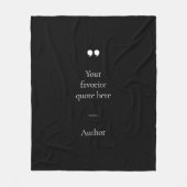 Creëer Uw eigen offerte Fleece Deken (Voorkant)