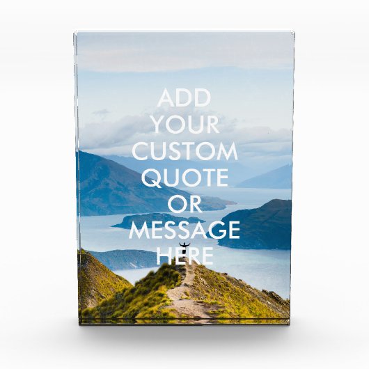 Creëer Uw eigen offerte Fotoblokken (Voorkant)