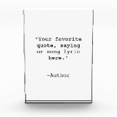 Creëer Uw eigen offerte Fotoblokken (Voorkant)