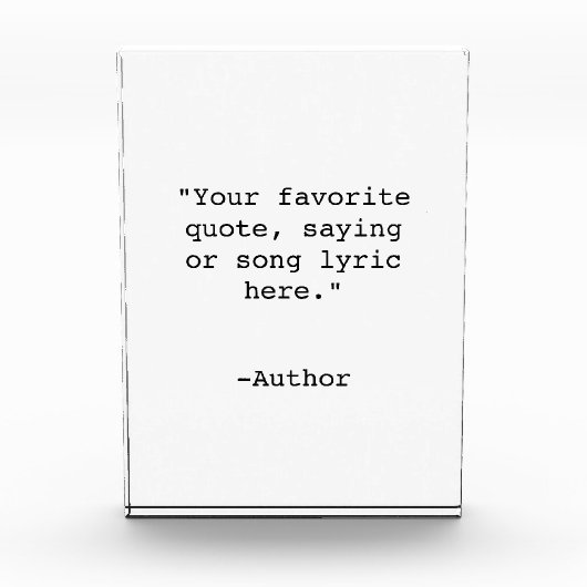 Creëer Uw eigen offerte Fotoblokken (Voorkant)