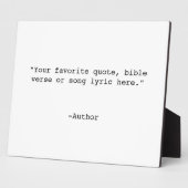 Creëer Uw eigen offerte Fotoplaat (Zijkant)