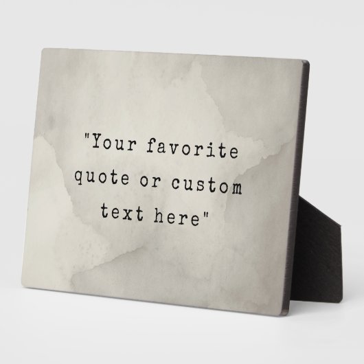 Creëer Uw eigen offerte Fotoplaat (Zijkant)