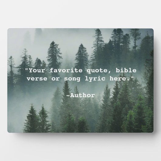 Creëer Uw eigen offerte Fotoplaat (voorkant)