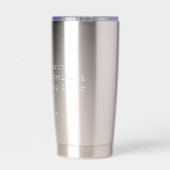 Creëer Uw eigen offerte Geïsoleerde Drinkbeker (Achterkant)