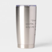 Creëer Uw eigen offerte Geïsoleerde Drinkbeker (Voorkant)