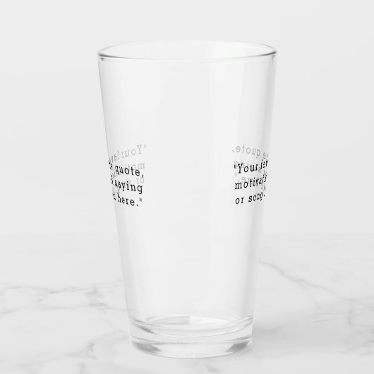 Creëer Uw eigen offerte Glas (Links)