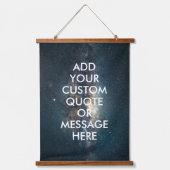 Creëer Uw eigen offerte Hangend Wandkleed (Voorkant)