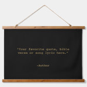 Creëer Uw eigen offerte Hangend Wandkleed (Voorkant)