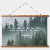 Creëer Uw eigen offerte Hangend Wandkleed (Voorkant)