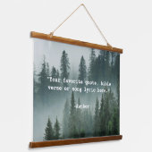 Creëer Uw eigen offerte Hangend Wandkleed (Gebogen)