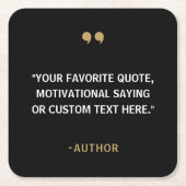 Creëer Uw eigen offerte Kartonnen Onderzetters (Voorkant)