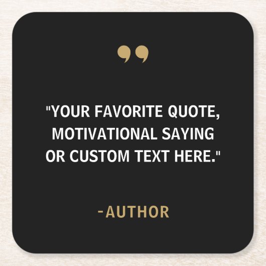 Creëer Uw eigen offerte Kartonnen Onderzetters (Voorkant)