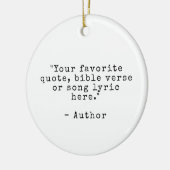 Creëer Uw eigen offerte Keramisch Ornament (Links)