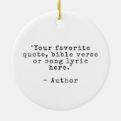 Creëer Uw eigen offerte Keramisch Ornament (Achterkant)