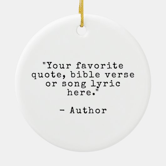 Creëer Uw eigen offerte Keramisch Ornament (Achterkant)