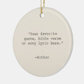 Creëer Uw eigen offerte Keramisch Ornament (Links)