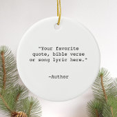 Creëer Uw eigen offerte Keramisch Ornament