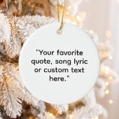 Creëer Uw eigen offerte Keramisch Ornament