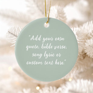Creëer Uw eigen offerte Keramisch Ornament