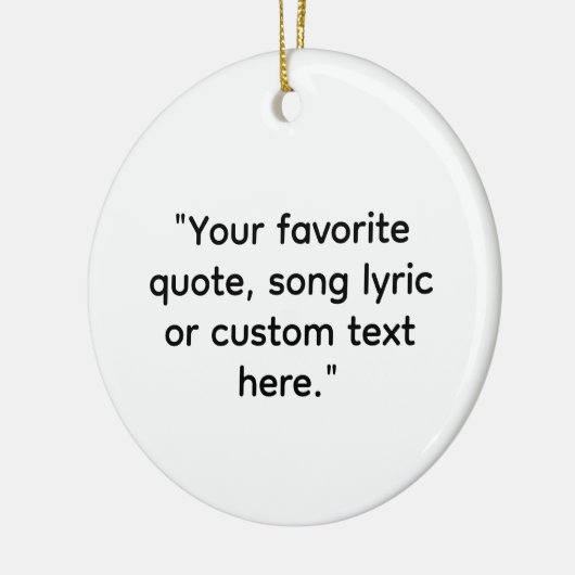 Creëer Uw eigen offerte Keramisch Ornament (Links)