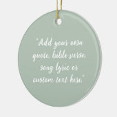 Creëer Uw eigen offerte Keramisch Ornament (Links)