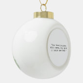 Creëer Uw eigen offerte Keramische Bal Ornament (Links)