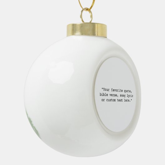 Creëer Uw eigen offerte Keramische Bal Ornament (Links)