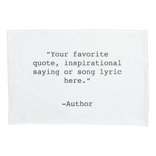 Creëer Uw eigen offerte Kussensloop (Voorkant)